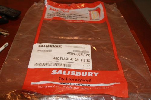 Salisbury pro wear arc flash 40 cal bib overalls 2x acb4030plt2x free shipping for sale