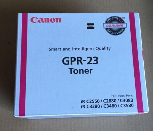 Brand NEW! Canon Magenta GPR 23 Toner 260g x 1 Sealed In Box!