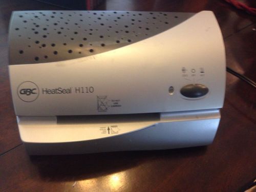 Gbc heatseal h110 badge and photo size laminator for sale