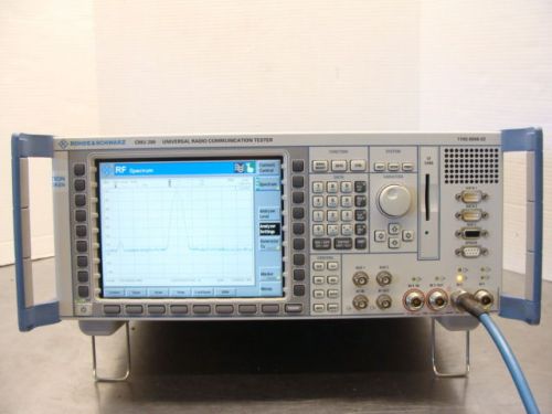 Rohde &amp; schwarz cmu200 1100.0008.02 radio communication tester spectrum analyzer for sale