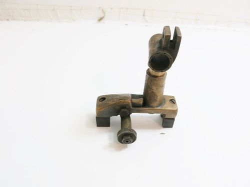 Vintage industrial machinist solid brass metal tool holder for lathe (??) 2 of 4 for sale