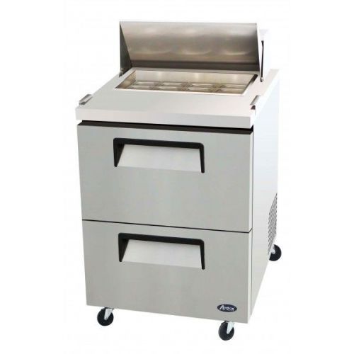 Atosa (2) drawer sandwich prep table msf8309 for sale