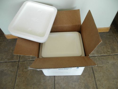 Styrofoam insulated shipping container cardboard box 8 x 6 x 9 cooler propak