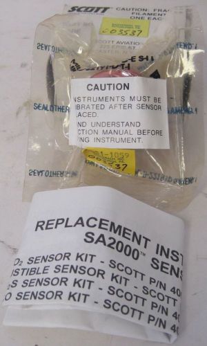 Scott Replacement Oxygen Sensor for SA2000 Sensor Kits 40011059 NIB