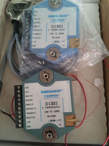 Omega Omegabus D1321 for K type thermocouple