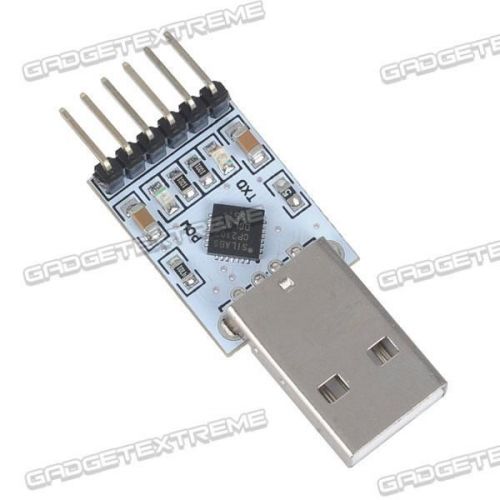 1pcs usb 2.0 to ttl uart 6pin module serial converter cp2102 stc prgmr e for sale