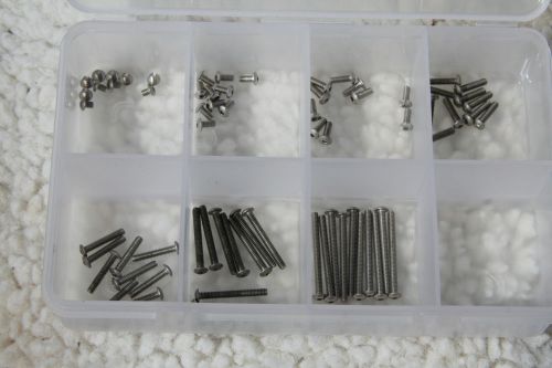 M5-0.80 &amp; m6-1.00 x6 thru 25mm mini stainless button socket head c/s assortment for sale