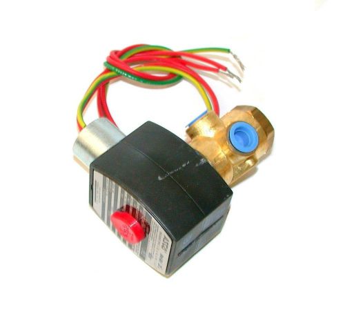 NEW ASCO RED HAT SOLENOID VALVE 1/4 NPT MODEL EF8320G1