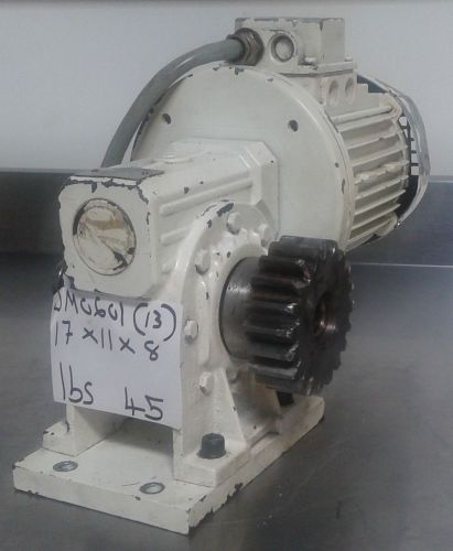 Brown Group T71B4 Motor &amp; BP 5 MS Worm Gear