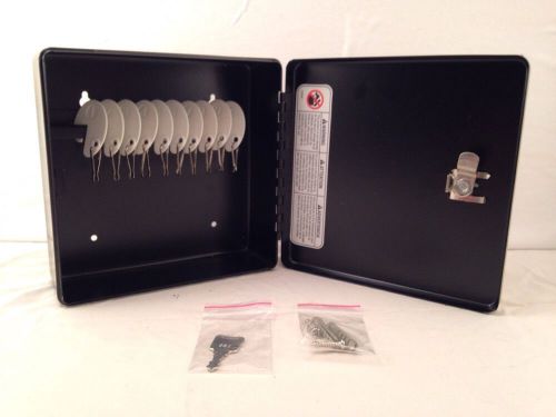 Sentry safe 10 key capacity keybox kb-10 locked &amp; safe metal locking box t3 for sale
