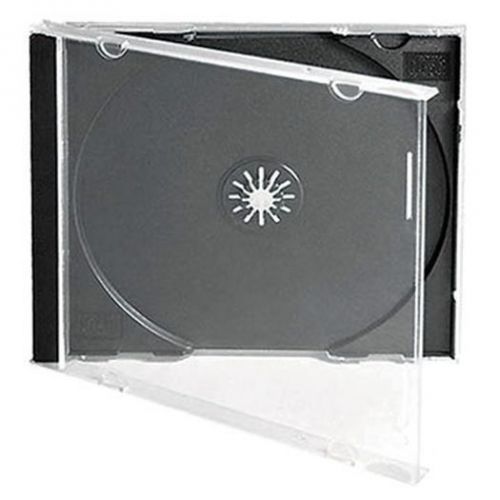 100 NEW Empty Replacement Standard CD Jewel Case CLEAR tray FREE SHIPPING