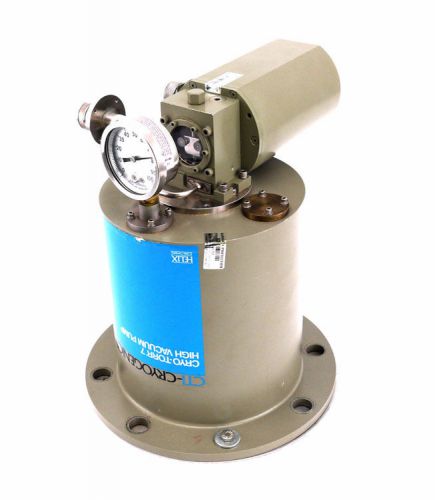 Helix cti-cryogenics cryo-torr 7 high vacuum pump 1000l/s cryopump 6?-ansi ct-7 for sale