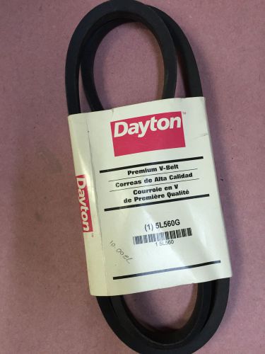 NEW: Dayton 5L560G V Belt 21/32&#034; x 56&#034; Premium V-Belt