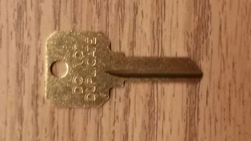 Schlage dnd-sc1 key blanks brass 5-pin &#034;do not duplicate&#034; imprinted box of 50 for sale