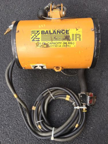 Zimmerman IR BW020120 Lift &amp; Balance Unit