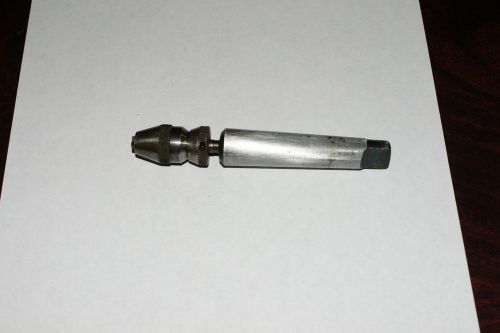 ALBRECHT KEYLESS CHUCK 0-1.5 mm  W/No.2 MORSE TAPER  MADE IN GERMANY VERY PRECIS