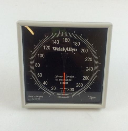 Welch Allyn Tycos CE0297 Blood Pressure Sphygmomanometer W/ Wall Mount GEO#4186