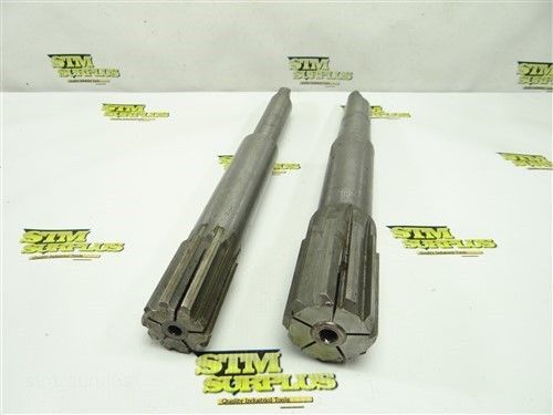 Pair of carbide tipped straight shank &amp; 4mt expansion reamers 1-1/2&#034; to 1-7/8&#034; for sale