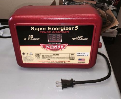 Parker McCrory SE-5 Super Energizer 5, 50 Mile Electric Fence Charger