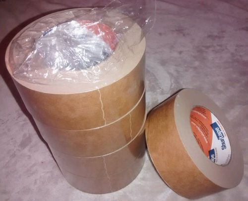 x5 NEW Rolls Shurtape Brown Packing Tape for Cardboard &amp; More 2&#034; inches x 55 yds