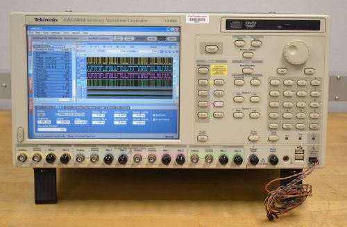 Tektronix awg5014 arbitrary waveform generator 4-channel, 10ms/s to 1.2gs/s for sale