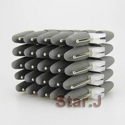 60pcs silicone rubber polishers diamond polishing burs for resin base 2.35mm for sale