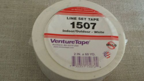 Ventura 1507 LINE SET TAPE 2&#034; X 60 yards. - lot of 9 ROLLS - white