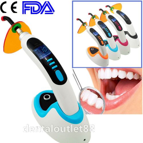 Good quality% 1400mw Curing Light Lamp Wireless tooth White Accelerator BLUE ca