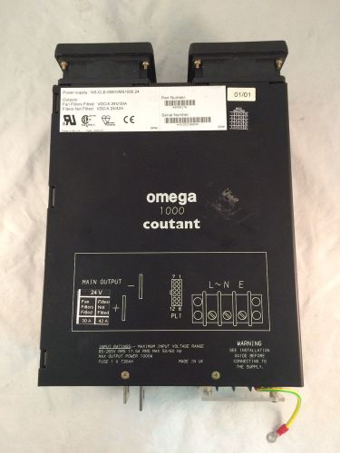Omega Coutant 1000 Power Supply OMS1000/24 Output 24V 42A
