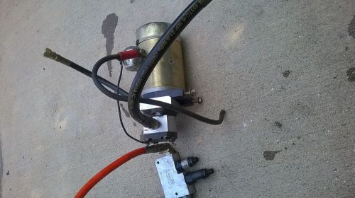 hydraulic  pump 12 volt dc