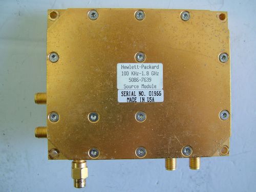 HP 5086-7639 100KHz - 1.8GHz SOURCE MODULE RF INV2