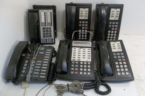 TELEPHONES LOT OF 6 LAND LINE IN HOUSE INTERCOM LUCENT AVAYA AASTRA USED