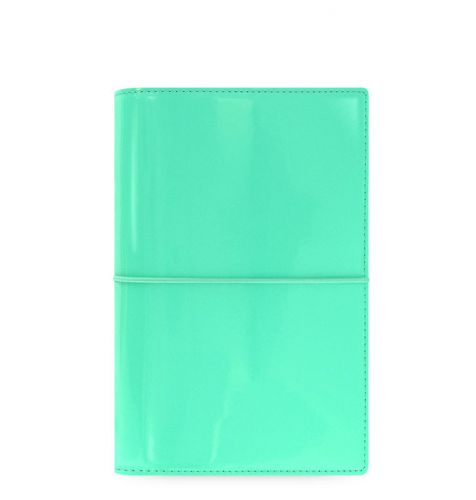 The Filofax  Domino Patent Organiser - Personal Turquoise - Brand New 022514