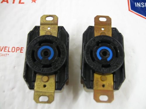 Hubbell HBL2750- 30 Amp 120/208 Volt 3 Phase Receptacle ( lot of 2 )