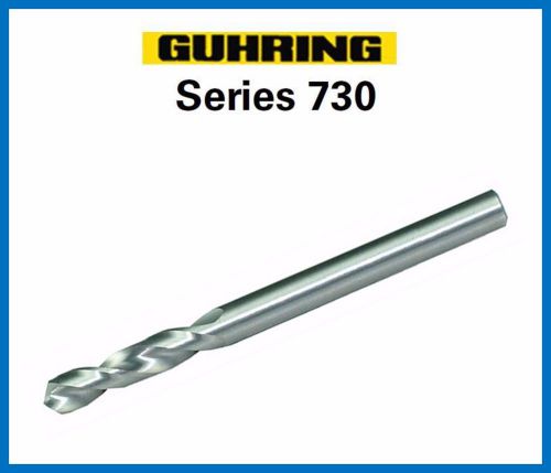 GUHRING Solid Carbide Drill 3 x D Series 730 General Purpose Brand New 1-6.9mm