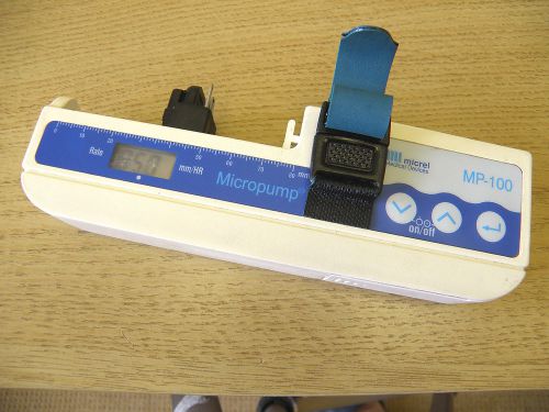 Micrel Ambulatory MP-100 Syringe Pump 0.1-99.9 mm/hr