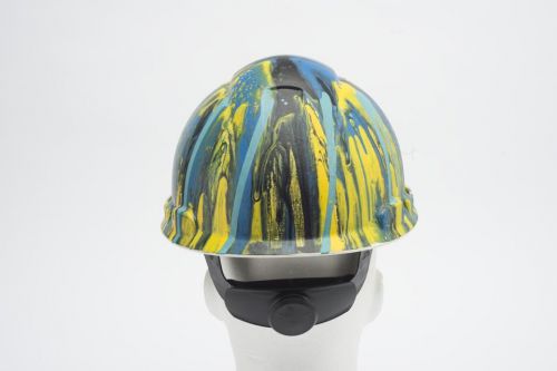 Creative Drawing on 3M H-700 Series Unvented Hard Hats - Design 17