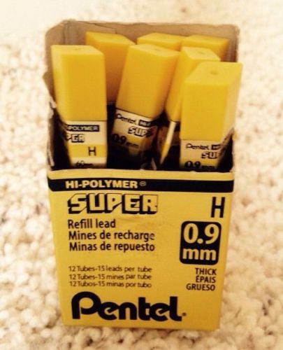 Pentel Lead Refill Tubes .9mm H