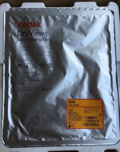 Kodak Dryview 8723132 DVB 35x43 cm 125 Sheets Cartridge Exp 12-2011