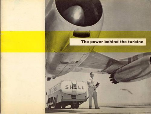 50s Shell brochure The power behind the turbine