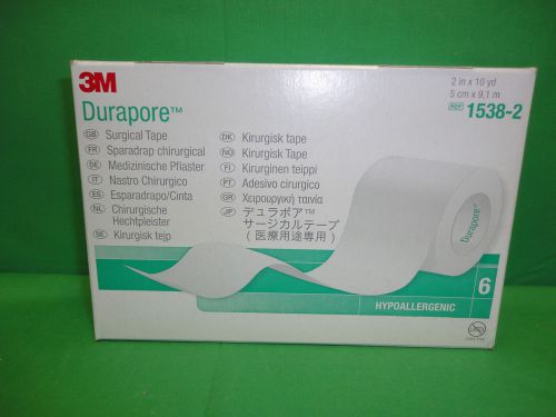 3M Durapore Surgical Tape [1538-2] Box of 6
