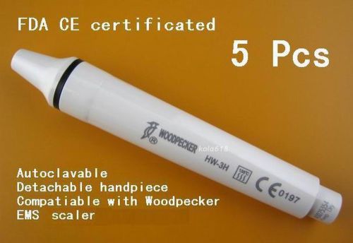 5 PCS Ultrasonic Scaler Detachable Handpiece For Woodpecker/EMS HW-3H kla