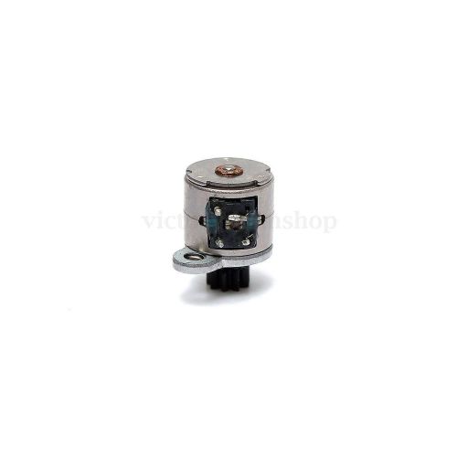6MM Two-phase Four-wire Miniature Micro Stepper Motor with Black Plastic Gear
