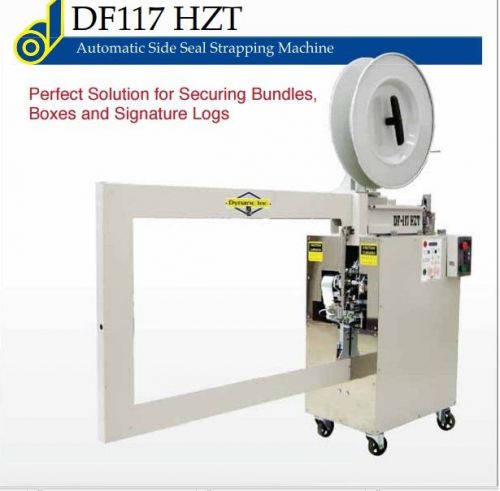 Dynaric DF117HZT Automatic Side Seal Strapping Machine Log Stacker