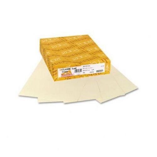 Neenah Classic Laid Writing Paper  Letter 8.5 x 11 Inches  24 lb.  Baronial Ivor