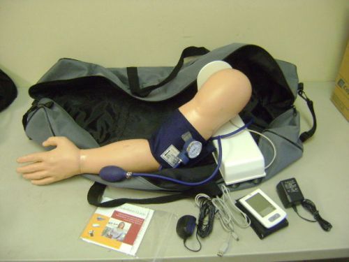 SIMULAIDS BLOOD PRESSURE ARM SIMULATOR MANIKIN NURSING EMT TRAINER