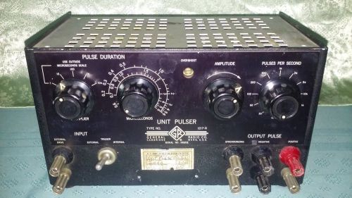 GR GENERAL RADIO UNIT PULSER TYPE NO. 1217-A, MADE IN U.S.A.; Great Conditions!