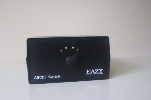 ABCDE switch EAZY Model No SW050A-FFFFF   Serial no 8848