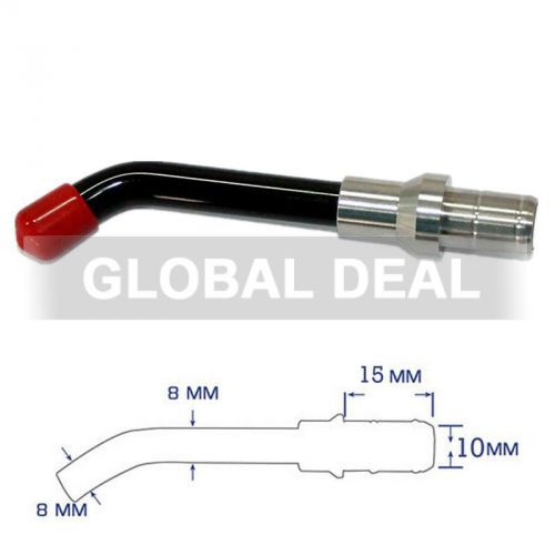 Dental optical fiber for dental curing light lamp guide rod tip glass 10*15mm for sale