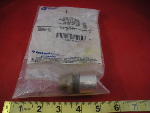 Allen Bradley 800EM-G3 Ser A Green Guarded Pushbutton Switch 800EMG3 Nib New